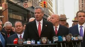 New York: le maire parle d'une "tentative d'attaque terroriste" et "d'un incident isolé"