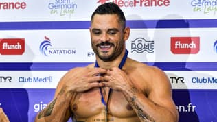 Le nageur français Florent Manaudou en mars 2024