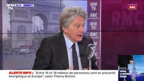 Véhicules électriques: pour Thierry Breton, il faut "accroitre la capacité de production" de l'Union européenne