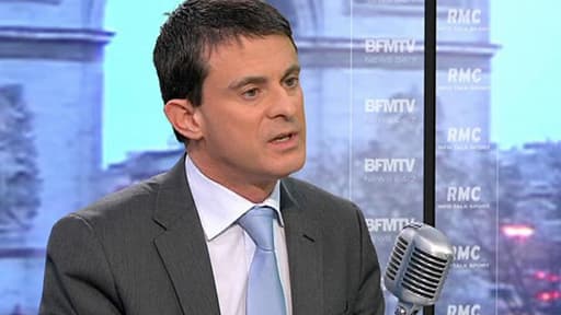 Le ministre de l'Intérieur, Manuel Valls.