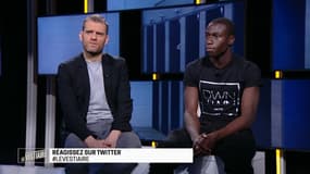 Jérôme Rothen et Ferland Mendy dans Le Vestiaire