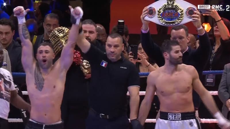Victoire de Yohan Lidon face à Cyril Benzaquen