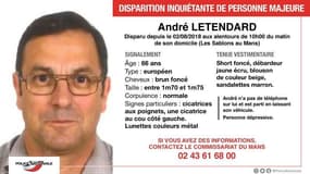 L'avis de recherche