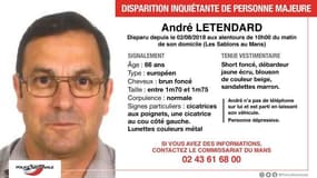 L'avis de recherche