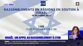Lyon: le CRIF appelle à manifester en soutien à Israël