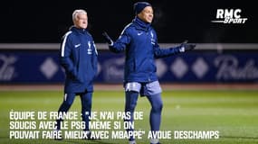 "Je n'ai pas de soucis avec le PSG même si on pouvait faire mieux avec Mbappé" avoue Deschamps