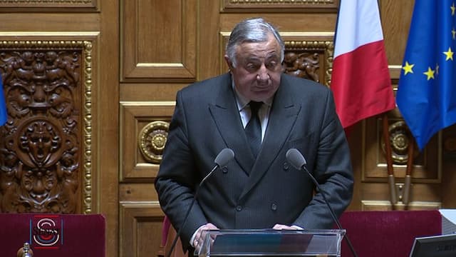 Gérard Larcher, le président du Sénat.