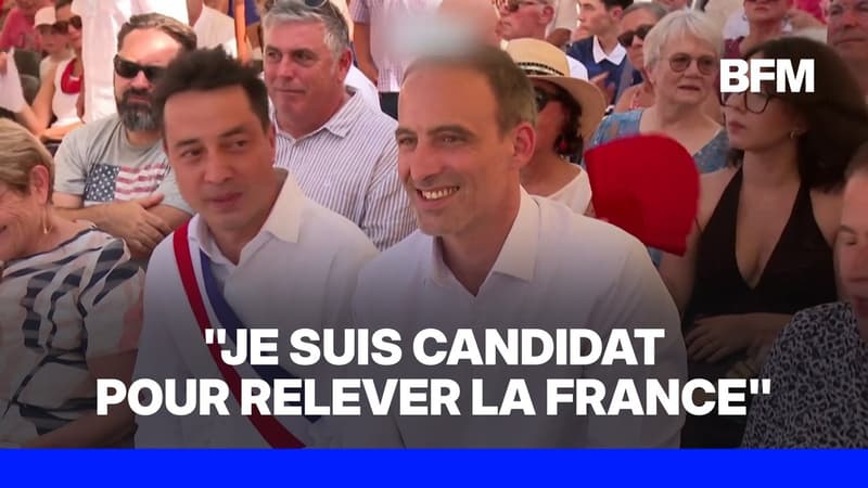 Raphaël Glucksmann annonce sa candidature à la présidentielle