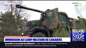 Var: immersion au camp militaire de Canjuers  