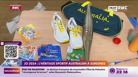 JO 2024: l'héritage sportif australien arrive à Suresnes