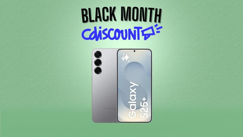 Cdiscount dégaine LE prix ultime pour le mythique smartphone Samsung Galaxy S25+