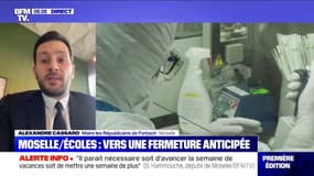 Covid-19: selon Alexandre Cassaro, maire LR de Forbach, "ce variant sud-africain est extrêmement contagieux et touche tout particulièrement le jeune public"