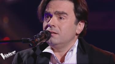 Frédéric Longbois, candidat à "The Voice" sur TF1, le 3 février 2018.
