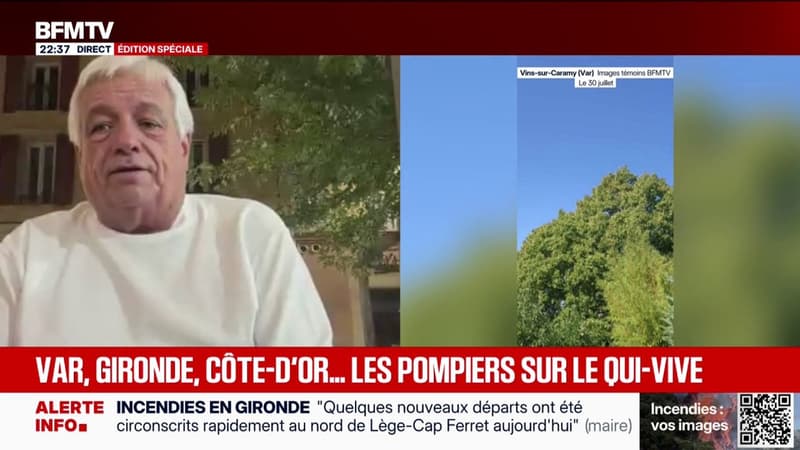 Incendie à Brignoles: "Je crois que George Clooney va aider le territoire", assure le maire de la commune