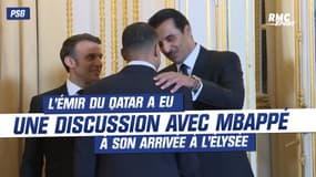 PSG : l'émir du Qatar a eu une discussion avec Mbappé à son arrivée à l'Élysée