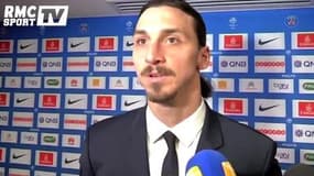 Zlatan : "Je ne regarde pas derrière, je regarde devant"