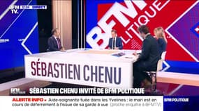 Sébastien Chenu, vice-président du Rassemblement National, est l'invité de BFM Politique