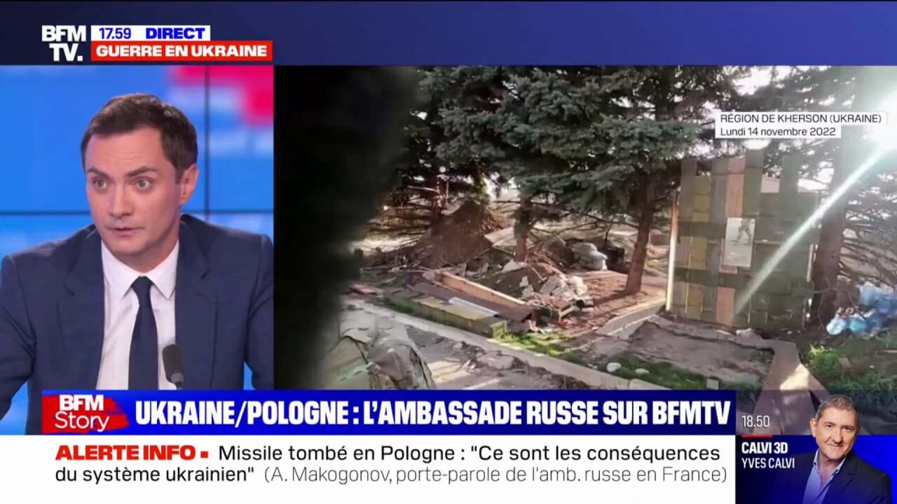 Alexander Makogonov, porte-parole de l’ambassade de Russie en France