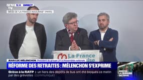 Manifestation contre la réforme des retraites: Jean-Luc Mélenchon appelle à faire "une démonstration de masse"