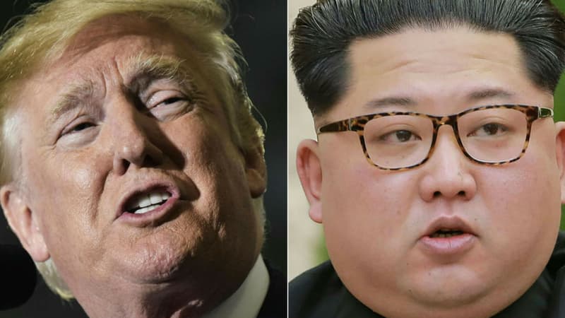 Donald Trump, Kim Jong-un 