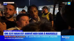 OM: l'attaquant Elye Wahi accueilli par ses nouveaux supporters