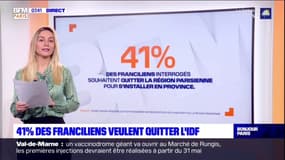 Paris Scan: 41% des Franciliens veulent quitter l'Ile-de-France