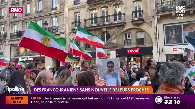Des franco-iraniens sans nouvelle de leurs proches