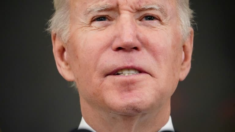 Le président américain Joe Biden à la Maison Blanche le 7 janvier 2022