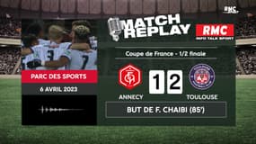 Coupe de France : Toulouse écarte Annecy de sa route et file au Stade de France, le goal replay