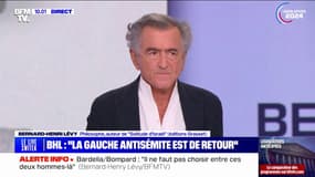 Législatives: Bernard-Henri Lévy se dit "incapable de choisir" entre Jordan Bardella et Manuel Bompard