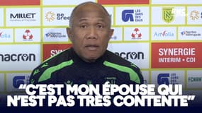 Nantes : "C'est mon épouse qui n'est pas très contente", Cannes-Reims ou Atlético-Barça ? Kombouaré a fait son choix