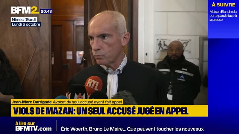 ProcÃ¨s en appel des viols de Mazan: l'unique accusÃ© subit une "pression Ã©norme", selon son...