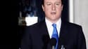 Le nouveau Premier ministre britannique David Cameron a déclaré avoir l'intention de former un gouvernement de coalition entre son Parti conservateur et les libéraux-démocrates, avec lesquels des tractations ont eu lieu dans la journée. /Photo prise le 11