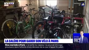 La galère pour garer son vélo à Paris