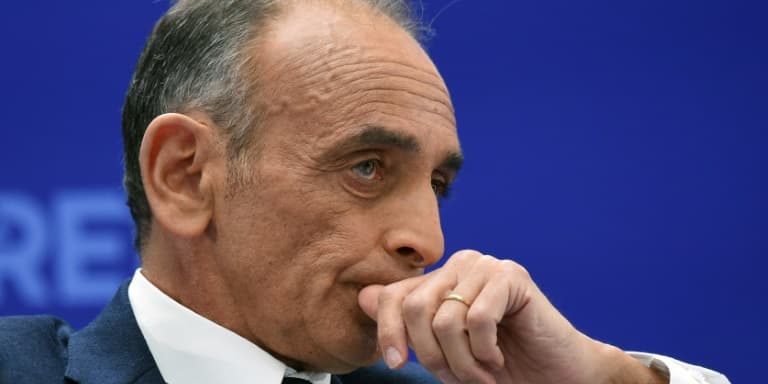 Le candidat Reconquête! à la présidentielle française Eric Zemmour