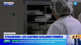Strasbourg : les cantines scolaires fermées, le personnel est en grève 