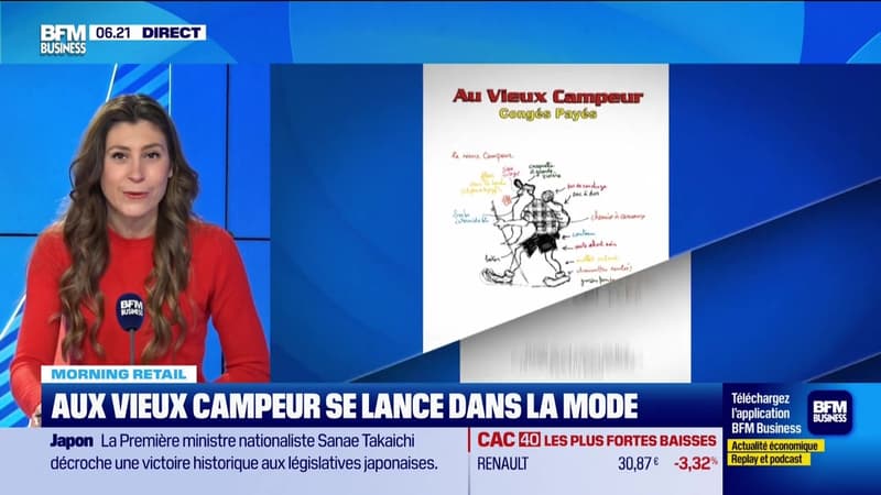 Morning Retail : "Au Vieux Campeur" se lance dans la mode, par Eva Jacquot - 09/02