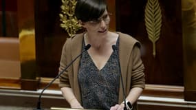 La députée Renaissance Caroline Abadie à l'Assemblée nationale le 5 février 2024 