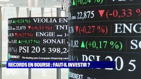 Record en Bourse : faut-il investir ? - 05/11