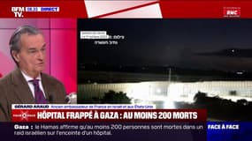 Responsabilité de la frappe sur l'hôpital de Gaza: "Ça n'a pas beaucoup d'importance, tout le monde a déjà tranché", estime Gérard Araud, ancien ambassadeur de France en Israël