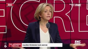 Valérie Pécresse sur le plateau des "Grandes Gueules" le 22 mars 2022