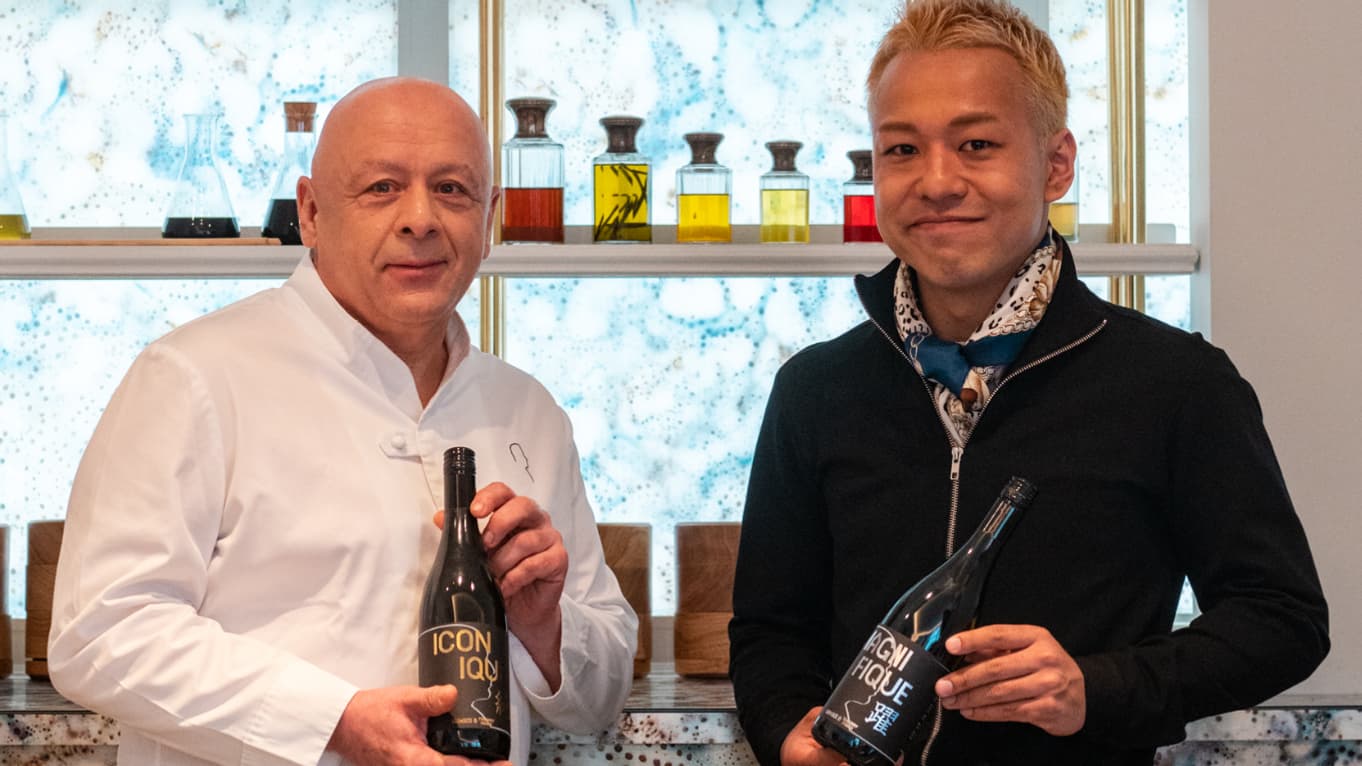 Thierry Marx et Takuma Inagawa. Thierry Marx et Takuma Inagawa.