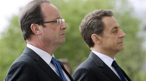 A peine plus d'un Français sur cinq (22%) juge que François Hollande est plus efficace que son prédécesseur Nicolas Sarkozy contre 40% qui pensent le contraire, selon un sondage BVA. Trois Français sur dix les jugent aussi inefficaces l'un que l'autre. /P