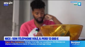 Nice: son téléphone volé, il perd 13.000 euros