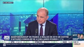 Alain Roumilhac (ManpowerGroup France) : Les embauches en CDI plus fortes qu'en intérim selon Pôle Emploi - 04/02