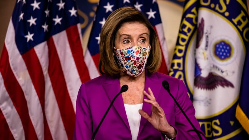 La présidente démocrate de la Chambre des représentants Nancy Pelosi