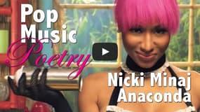 La chanteuse Nicki Minaj est moquée, avec beaucoup de second degré, par un internaute sur Youtube.