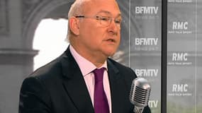 Michel Sapin, ministre du Travail, ce mercredi sur RMC/BFMTV