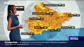 Météo Côte d'Azur: un temps sec et printanier, 21°C à Nice