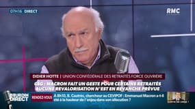 Geste pour les retraités: "Le président n'a fait que déplacer le curseur de l'inégalité", estime un retraité